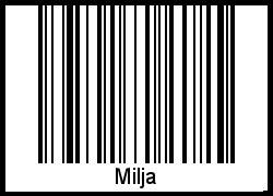 Barcode-Foto von Milja