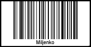 Barcode-Foto von Miljenko