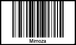 Barcode-Foto von Mimoza