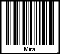Barcode-Foto von Mira