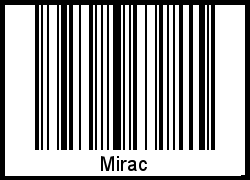 Interpretation von Mirac als Barcode