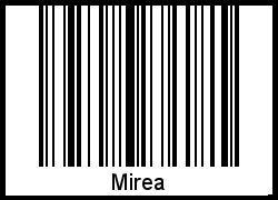 Mirea als Barcode und QR-Code