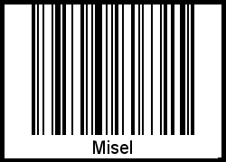 Interpretation von Misel als Barcode