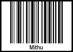 Barcode-Grafik von Mithu