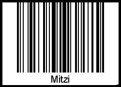 Mitzi als Barcode und QR-Code