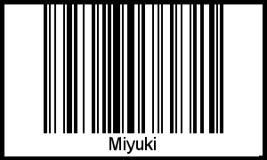 Barcode-Grafik von Miyuki