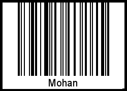 Barcode-Foto von Mohan