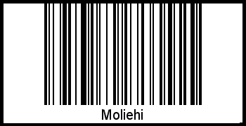 Interpretation von Moliehi als Barcode