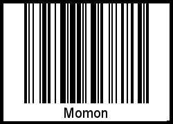 Barcode-Grafik von Momon