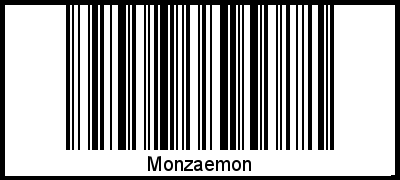 Barcode-Grafik von Monzaemon