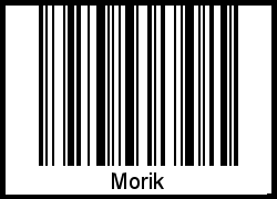 Barcode-Foto von Morik