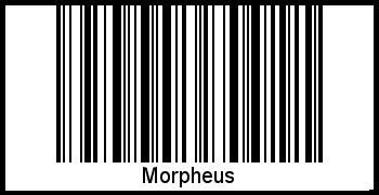 Barcode-Foto von Morpheus