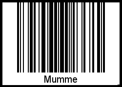 Barcode-Grafik von Mumme