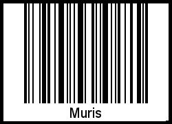 Barcode-Foto von Muris