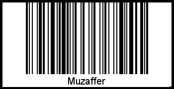 Barcode-Grafik von Muzaffer
