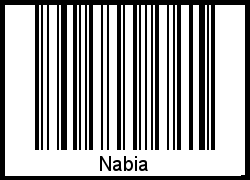 Interpretation von Nabia als Barcode