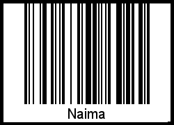 Barcode-Foto von Naima