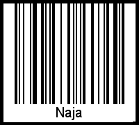 Barcode-Grafik von Naja