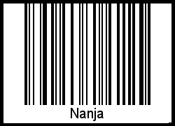 Barcode-Grafik von Nanja