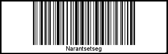 Barcode-Grafik von Narantsetseg