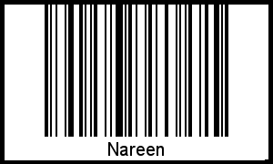 Interpretation von Nareen als Barcode
