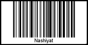 Barcode-Grafik von Nashiyat