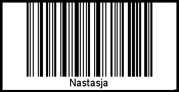 Barcode-Foto von Nastasja