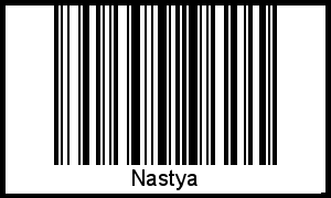 Barcode-Foto von Nastya