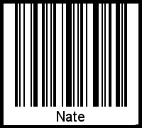 Barcode-Grafik von Nate