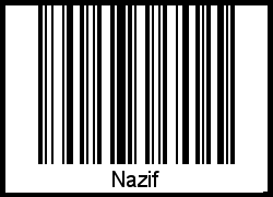 Barcode-Grafik von Nazif
