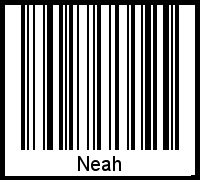 Interpretation von Neah als Barcode