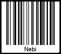 Barcode-Grafik von Nebi