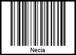 Barcode-Foto von Necia