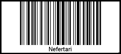 Barcode-Foto von Nefertari