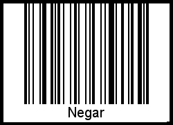 Barcode-Grafik von Negar