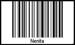 Interpretation von Nenita als Barcode