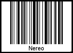 Der Voname Nereo als Barcode und QR-Code