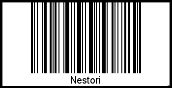 Nestori als Barcode und QR-Code