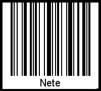 Barcode-Grafik von Nete
