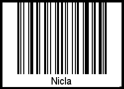 Barcode-Grafik von Nicla