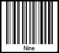 Barcode-Foto von Nine