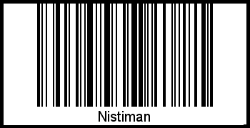 Barcode-Grafik von Nistiman