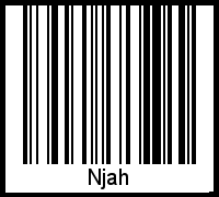 Barcode-Grafik von Njah