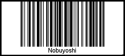 Barcode-Foto von Nobuyoshi