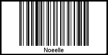 Interpretation von Noeelle als Barcode