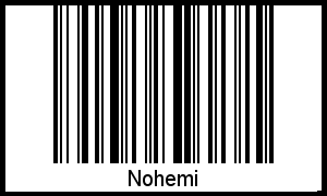 Barcode-Foto von Nohemi