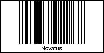 Interpretation von Novatus als Barcode
