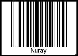 Nuray als Barcode und QR-Code