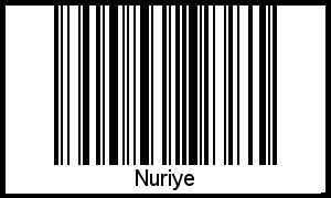 Barcode-Grafik von Nuriye