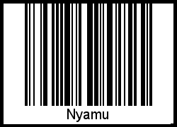 Barcode-Grafik von Nyamu